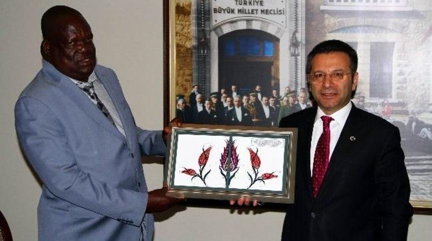 Uganda B&uuml;y&uuml;kel&ccedil;isi Samsun&rsquo;da