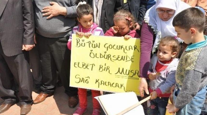 İslahiye &lsquo;de Stk'lar Mısır'daki İdamları Protosto Etti