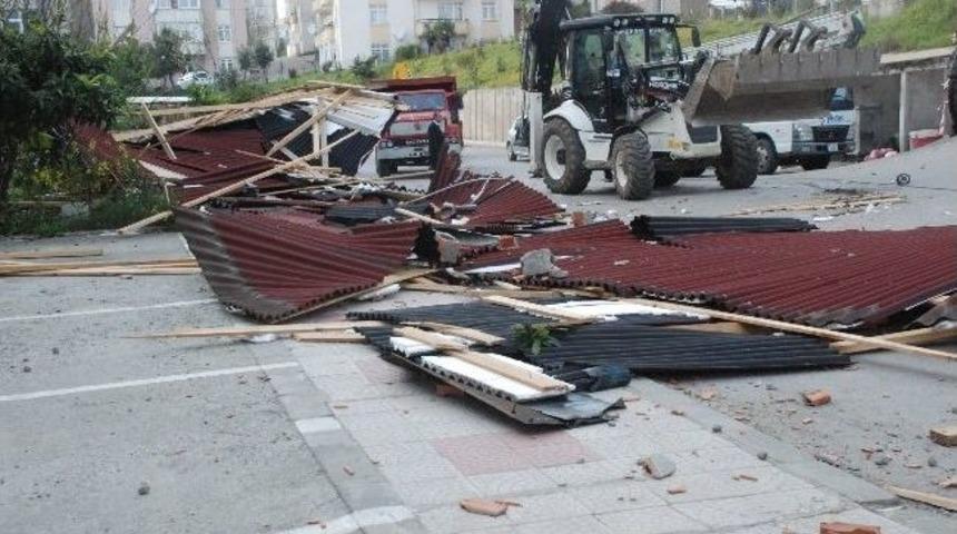 Sinop'ta Fırtına