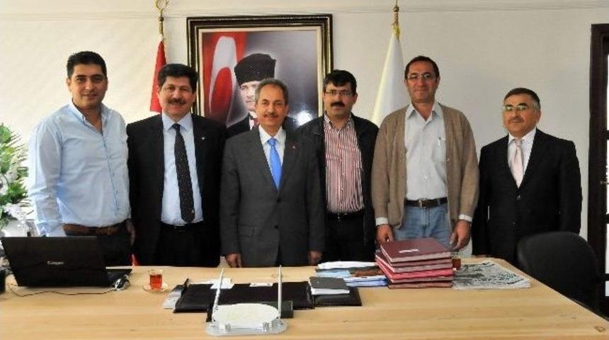 İtu Ekibi’nden Başkan Akkaya’ya Ziyaret