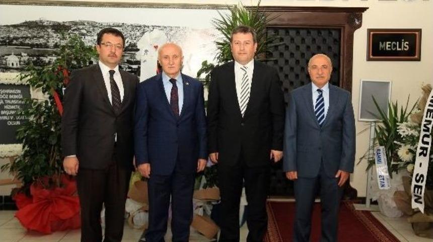 Milletvekilleri Karayel Ve Tamer Talas'ta