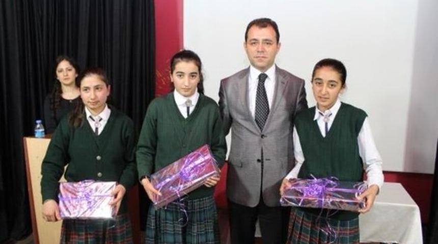 Selim&rsquo;de Liseler Arası Bilgi Yarışması Yapıldı