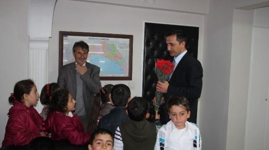 &Ouml;ğrencilerden Emniyet M&uuml;d&uuml;rl&uuml;ğ&uuml;ne Ziyaret