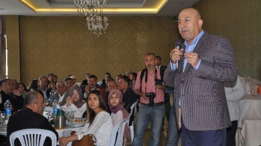 Avrupa Birliği Bakanı &Ccedil;avuşoğlu Alanya'da