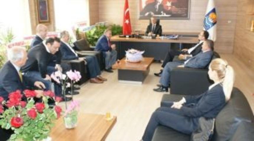 Mtso Y&ouml;netiminden Başkan Tarhan&rsquo;a Ziyaret