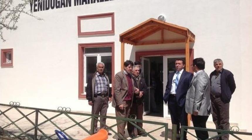 Başkan Bakıcı, Yeni Doğan Mahalle Konağını İnceledi