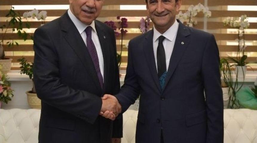 Arın&ccedil;&rsquo;tan Edebali&rsquo;ye Hayırlı Olsun Ziyareti