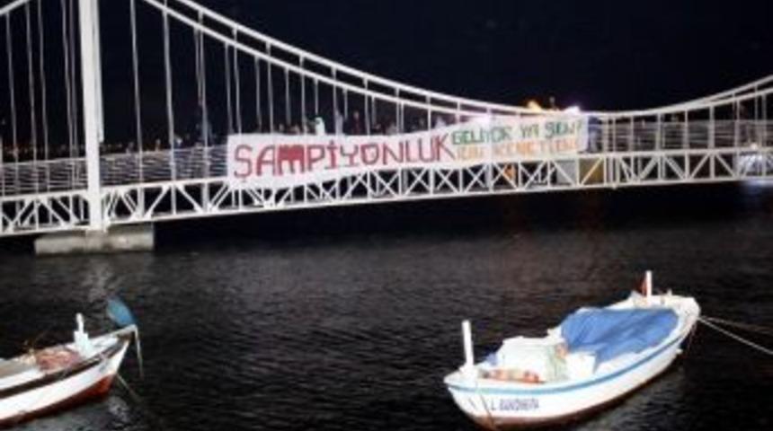 (&ouml;zel Haber) Banvit Taraftarı Şimdiden Şampiyonluğu Kutlamaya Başladı