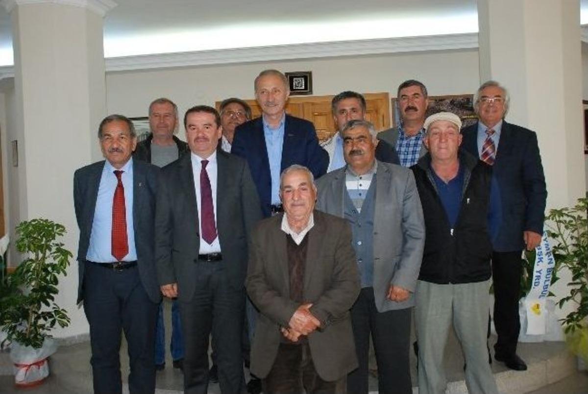 Didim&rsquo;deki Meslek Odaları Ve Sivil Toplum Kuruluşlarından Başkan Atabay&rsquo;a Ziyaret
