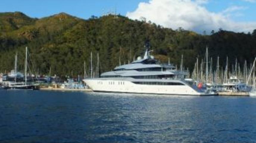 Marmaris Limanı Rus Milyarderlerin Yatlarını Ağırlıyor