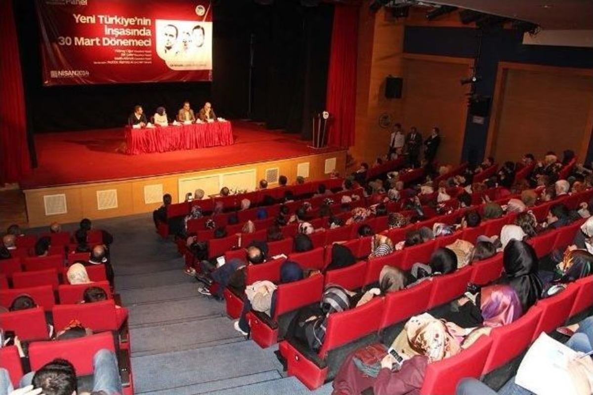 &lsquo;yeni T&uuml;rkiye&rsquo;nin İnşasında 30 Mart D&ouml;nemeci&rsquo; Konulu Panel Akm&rsquo;de Ger&ccedil;ekleşti