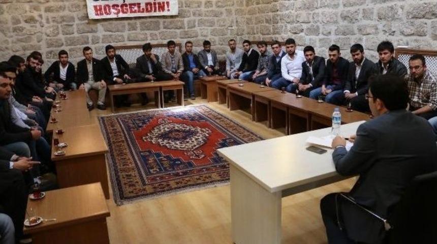 &Ouml;ğrenciler Başkan Yazgı İle Buluştu