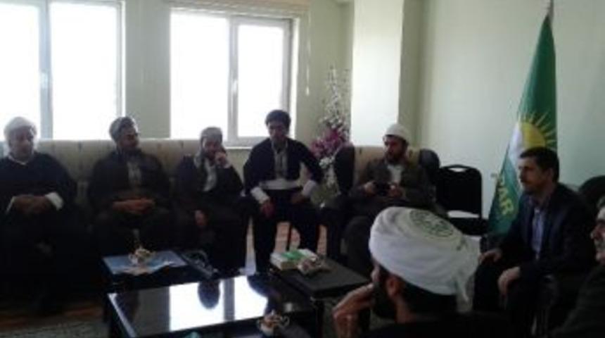 İran K&uuml;rdistan &Acirc;limlerinden H&uuml;da Par&rsquo;a Ziyaret