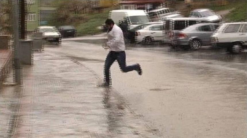 Yozgat'ta Yağmur Sevinci