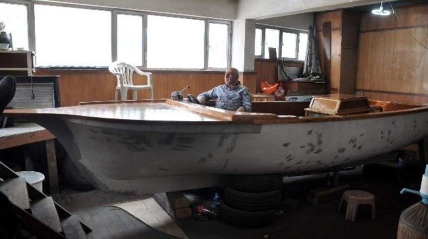 Karadenizliler Tekne Yapımında Sınır Tanımıyor