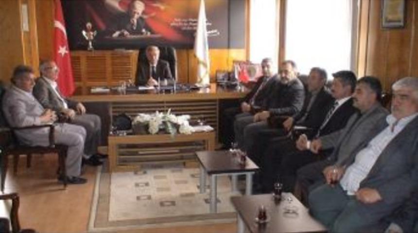 Kurucaovalılar Derneği&rsquo;nden Yeni Başkan Vahap K&uuml;&ccedil;&uuml;k&rsquo;e Ziyaret