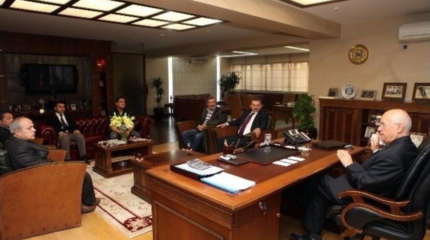 Başkan Yaşar, Sendika Temsilcilerini Ağırladı