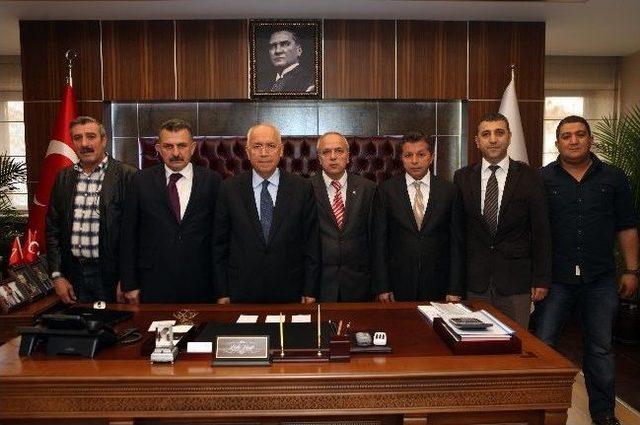 Başkan Yaşar, Sendika Temsilcilerini Ağırladı 1