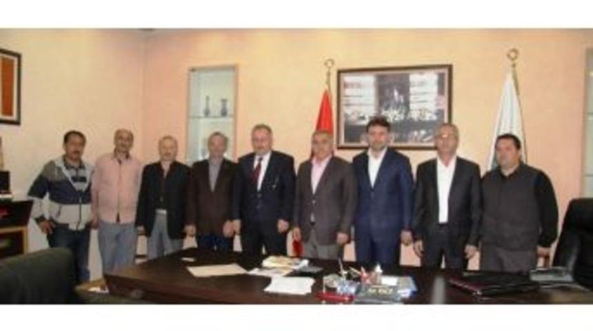 Sendikalardan Başkan İnci&rsquo;ye Ziyaret