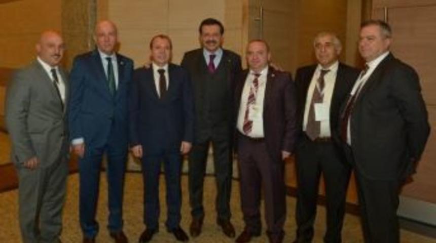 Matlı Ve &Ouml;zhan Perakende Yasası Hazırlıklarını Hisarcıklıoğlu İle G&ouml;r&uuml;şt&uuml;ler