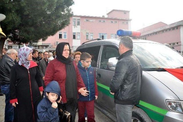 Şehit Baş&ccedil;avuş Memleketine Uğurlandı 1