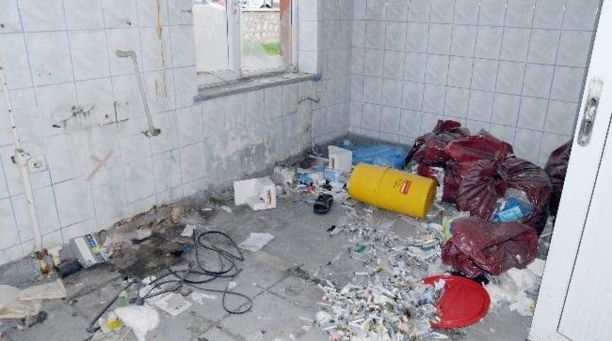 Eski Hastane Binası Uyuşturucu Kullananların Mekanı Oldu