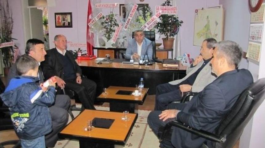 Milletvekili Aksoy'dan Fatih &Ccedil;alışkan'a Tebrik Ziyareti