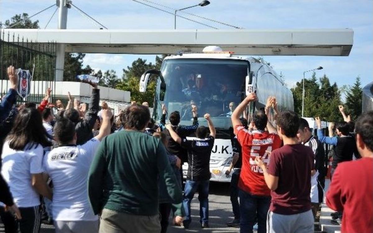 Beşiktaş, Olimpiyat Stadı&rsquo;na Hareket Etti