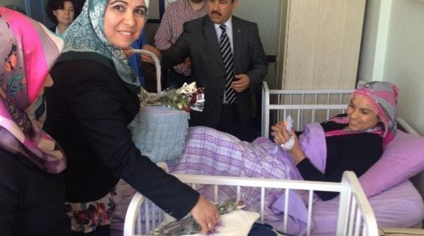 Kozan Devlet Hastanesinde Kutlu Doğum G&uuml;n&uuml;nde Doğan Bebeğe "ahmet Muhammed" İsmi Verildi