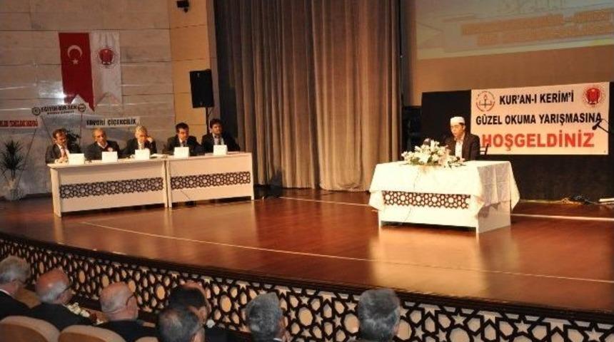 Kur&rsquo;an-ı Kerim&rsquo;i G&uuml;zel Okuma Yarışması B&ouml;lge Finali Yapıldı