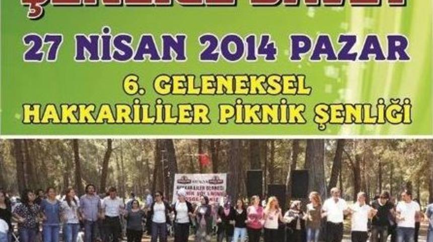 Hakkari'liler Derneği'nden Piknik Ş&ouml;leni