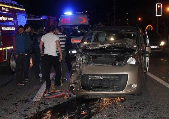 Başkent’ta Trafik Kazası: 6 Yaralı