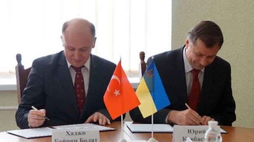 Ukrayna Kamu Y&ouml;netimi Akademisi İle İşbirliği İ&ccedil;in İlk Adım Atıldı