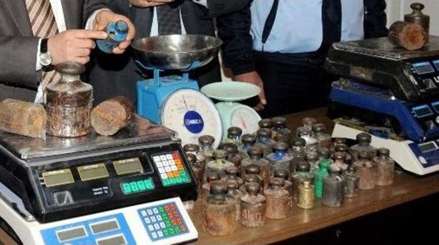 Aydın&rsquo;da &Ouml;l&ccedil;&uuml;ler Ve Ayar Kanuna Muhalefete 36 Bin Tl Ceza