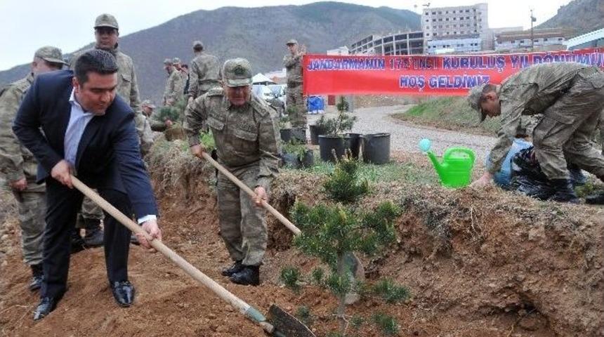 Jandarma, 175.yılında Bin 175 Fidan Dikti