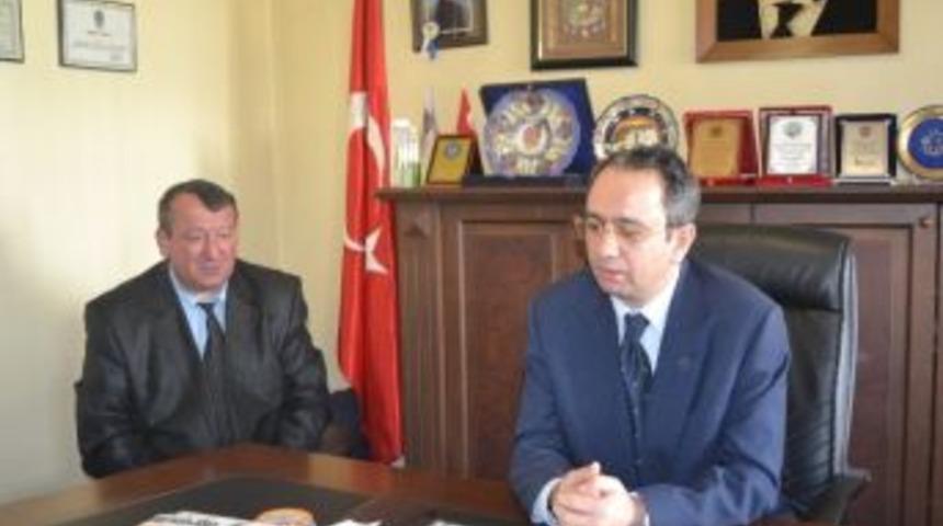 &Ccedil;erkezk&ouml;y Kaymakamı Metin Kubilay'dan Şof&ouml;rler Otomobilciler Esnaf Odası&rsquo;na Ziyaret