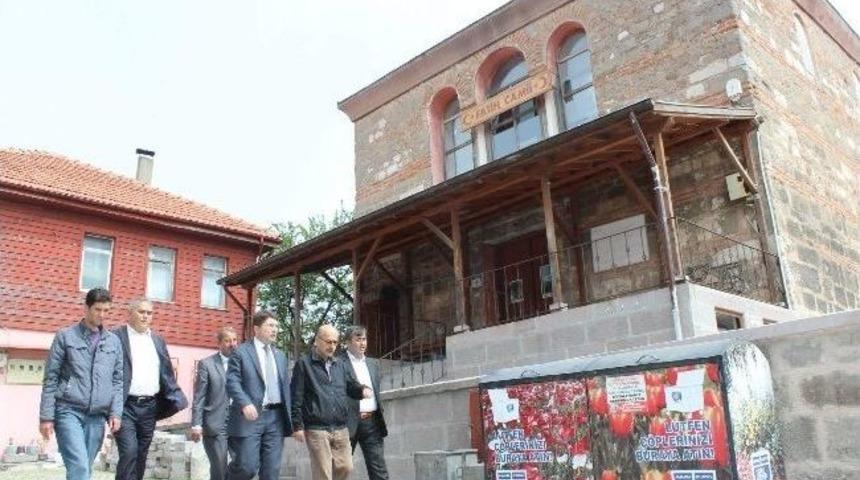 Tun&ccedil;, Amasra&rsquo;da Onarım &Ccedil;alışmaları İnceledi