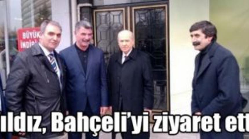 Kağızman  Belediye Başkanı Nevzat Yıldız’dan Bahçeliye Ziyaret,