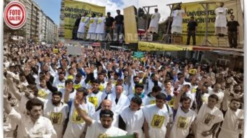 Mısır’daki İdam Kararları Protesto Edildi
