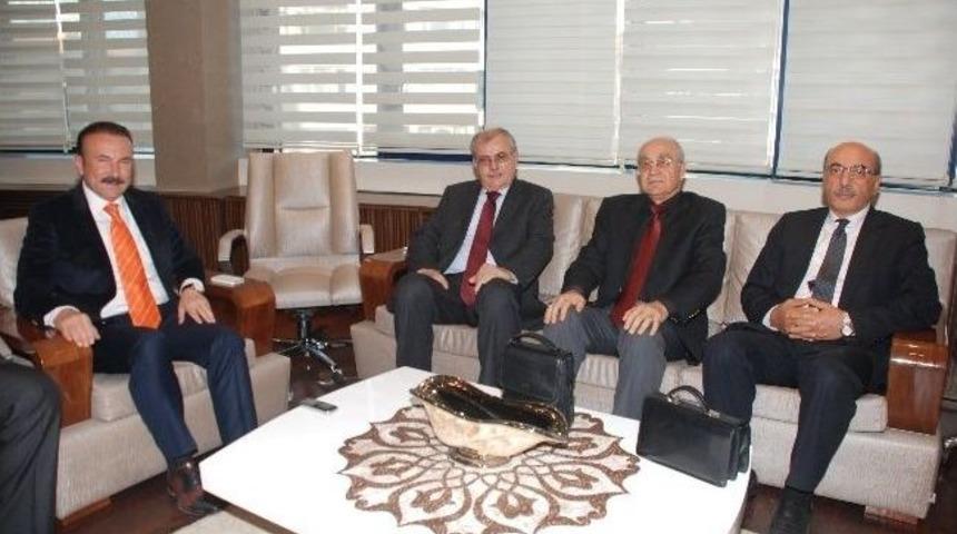 Adliye Mensuplarından Başkan Doğan&rsquo;a Ziyaret