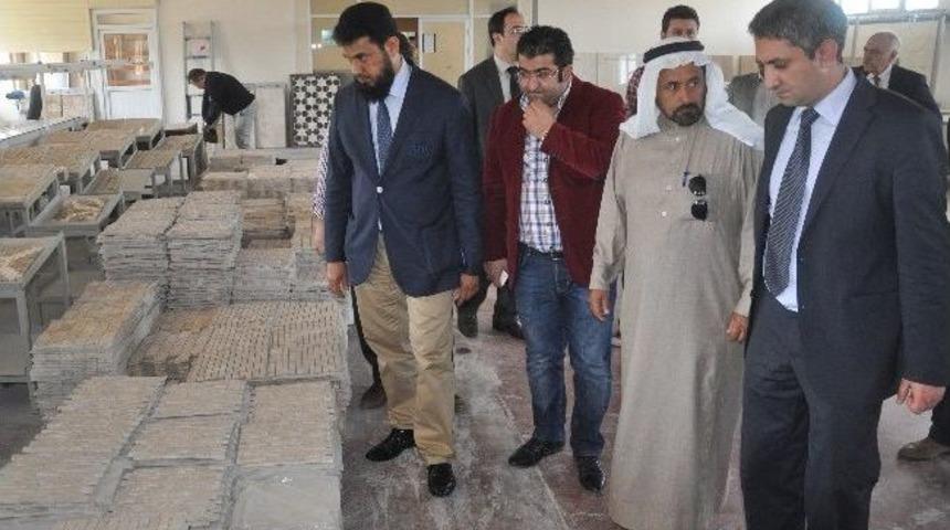 Suudi İş Adamı Heyeti Elazığ Osb&rsquo;de Mermer İşletmelerini Gezdi
