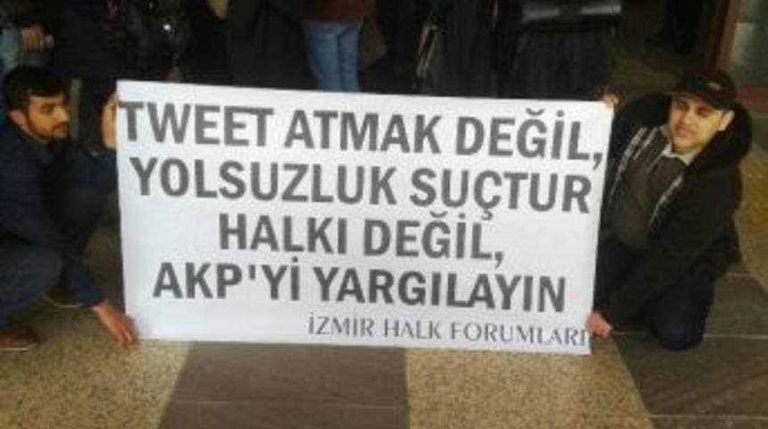 İzmir&rsquo;de Twitter Davası