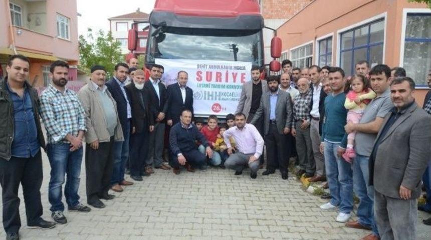 Kartepe'den Suriyeli İnsanlara İnsani Yardım