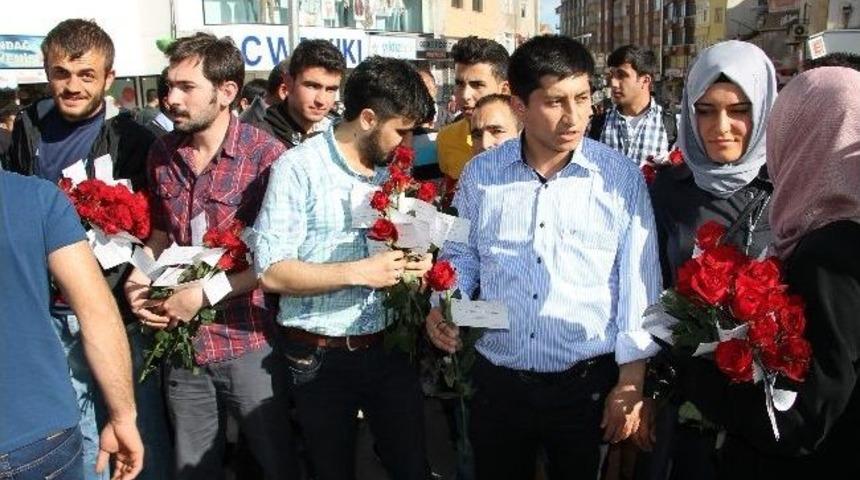 Aksaray&rsquo;da Bin 443 Adet G&uuml;l Dağıttılar