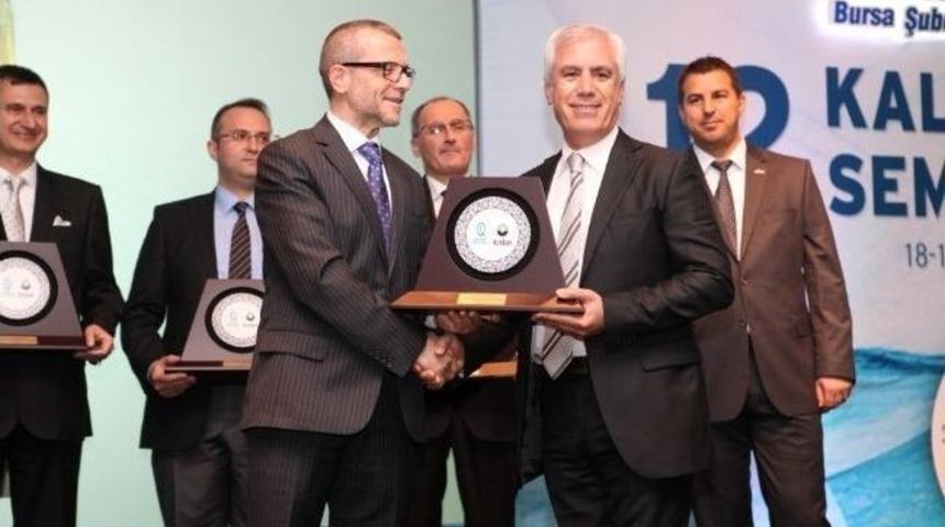 Başkan Bozbey&rsquo;e Plaket