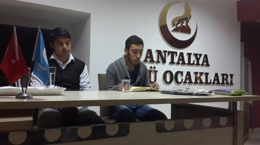 Antalya &Uuml;lk&uuml; Ocakları Kutlu Doğum Haftası Programı D&uuml;zenledi