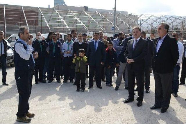 İzciler, Çanakkale'ye Uğurlandı