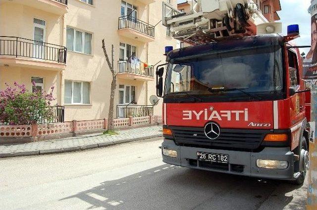 Eskişehir de Mutfak Yangını 2