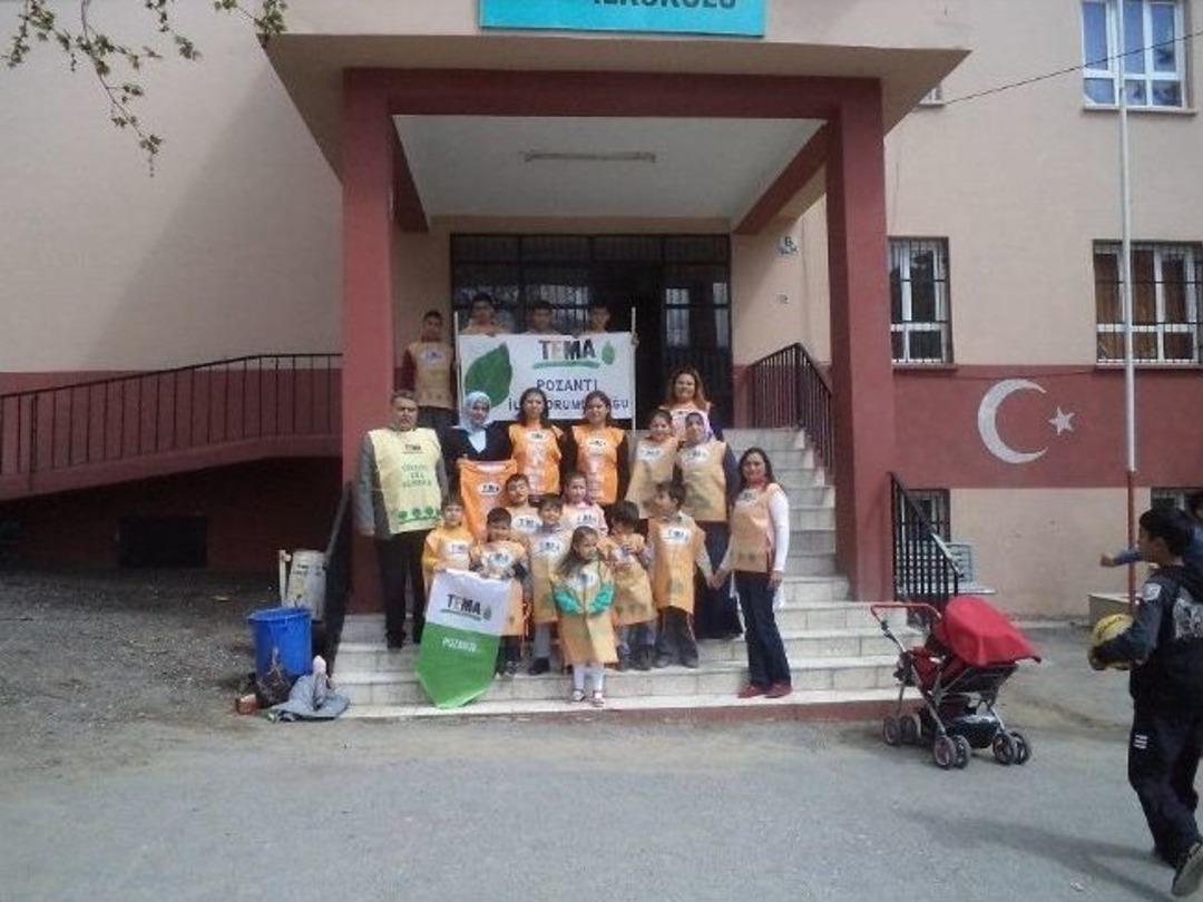 K&uuml;&ccedil;&uuml;k Tema&rsquo;cılardan Pil Toplama Kampanyası