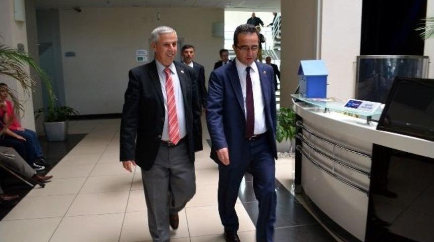 Chp Genel Başkan Yardımcısı B&uuml;lent Tezcan&rsquo;dan S&ouml;ke Ziyareti